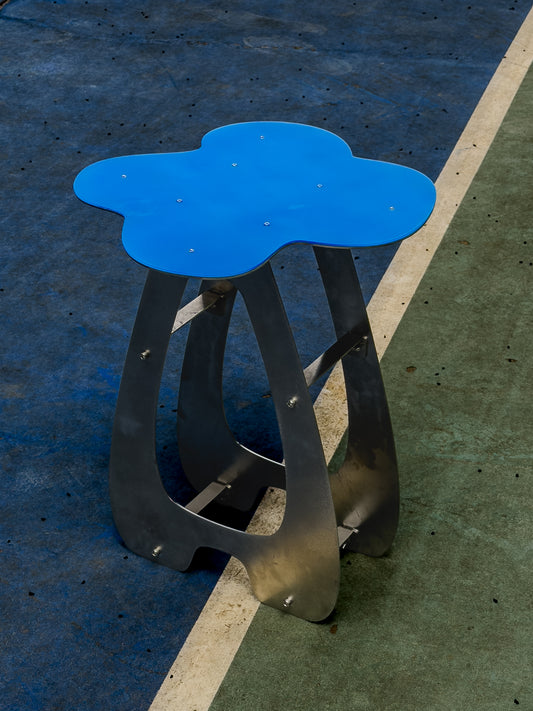 sāns side table - blue