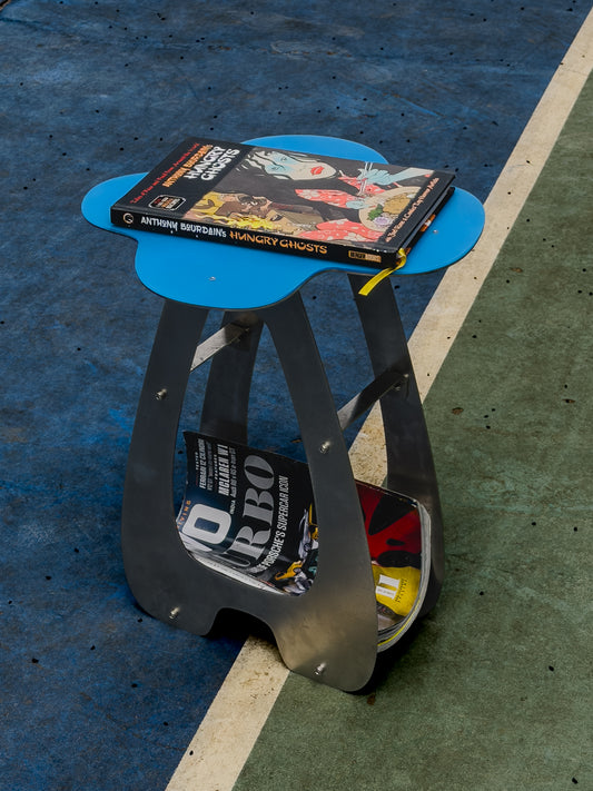 sāns side table - blue