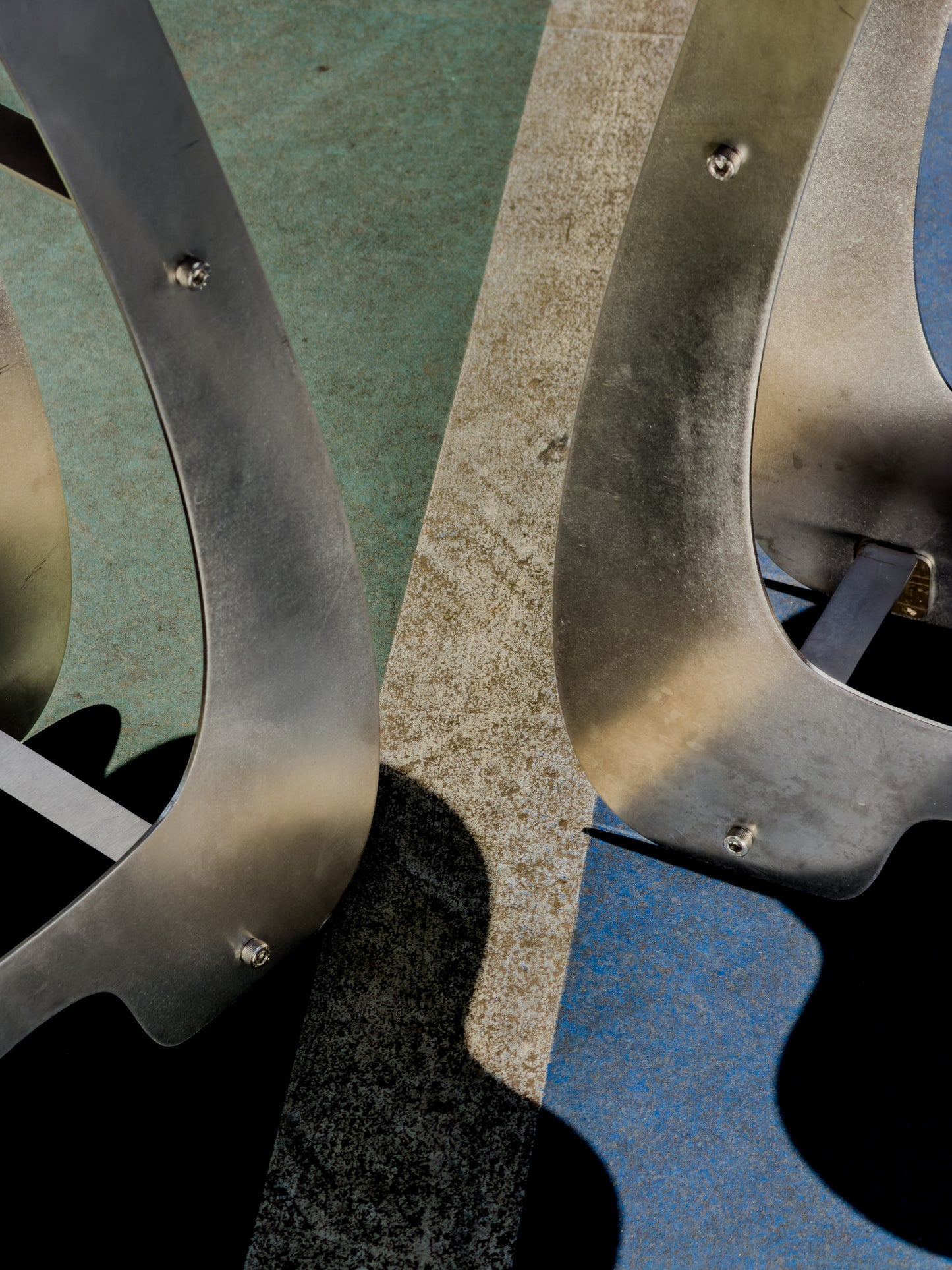 sāns side table - blue